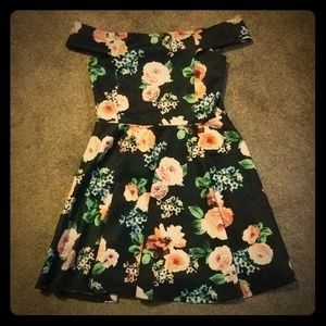 Floral mini dress
